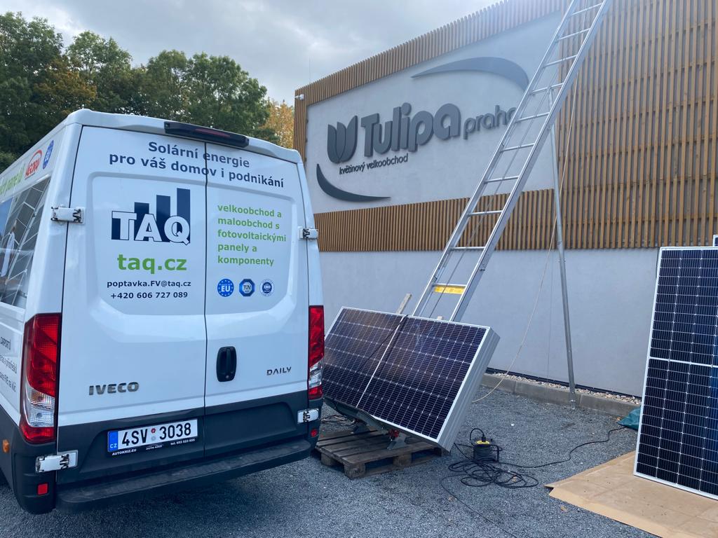 Velkoobchod květin Tulipa Praha Smíchov 89KWp