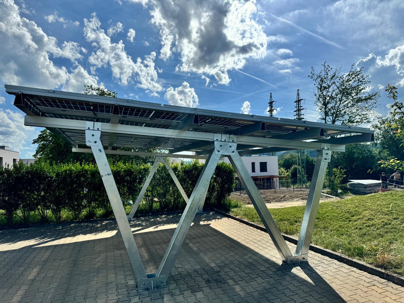 Carport EASY Beroun 6,66KWp